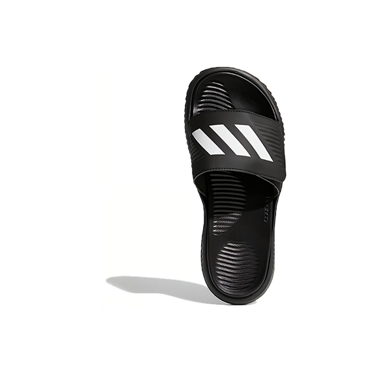 Adidas fashion alphabounce slides black