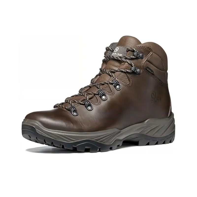 SCARPA Earth Terra Anti Slip Wear Resistant High Top Outdoor Shoes Men's Brown-2
