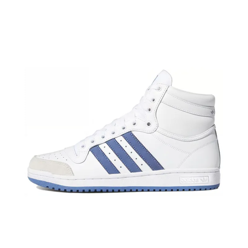 Adidas Top Ten White Crew Blue-0