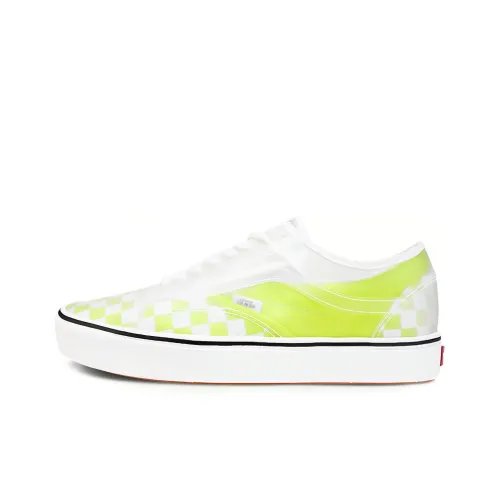 Vans ComfyCush Slip-Skool Checkerboard Safety Yellow