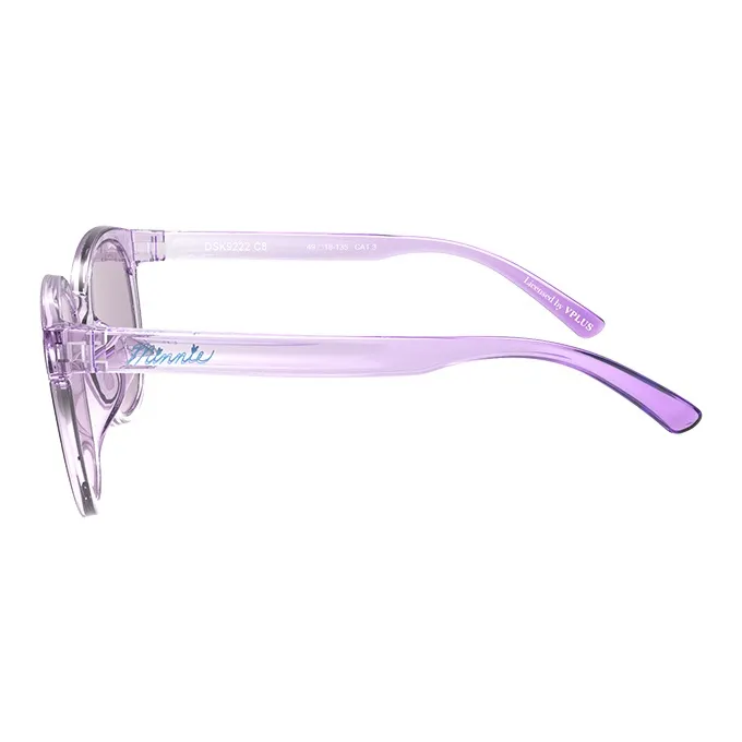 Disney Minnie Series Round Sun Lenses Kids' Transparent Purple-2