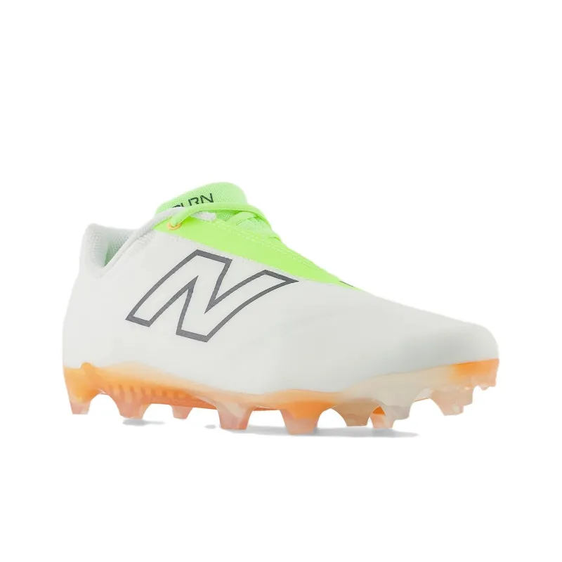 New Balance BurnX4 Cushioning, Slip Resistant, And Abrasion Resistant Low Top Training Shoes Unisex White Cyan-2