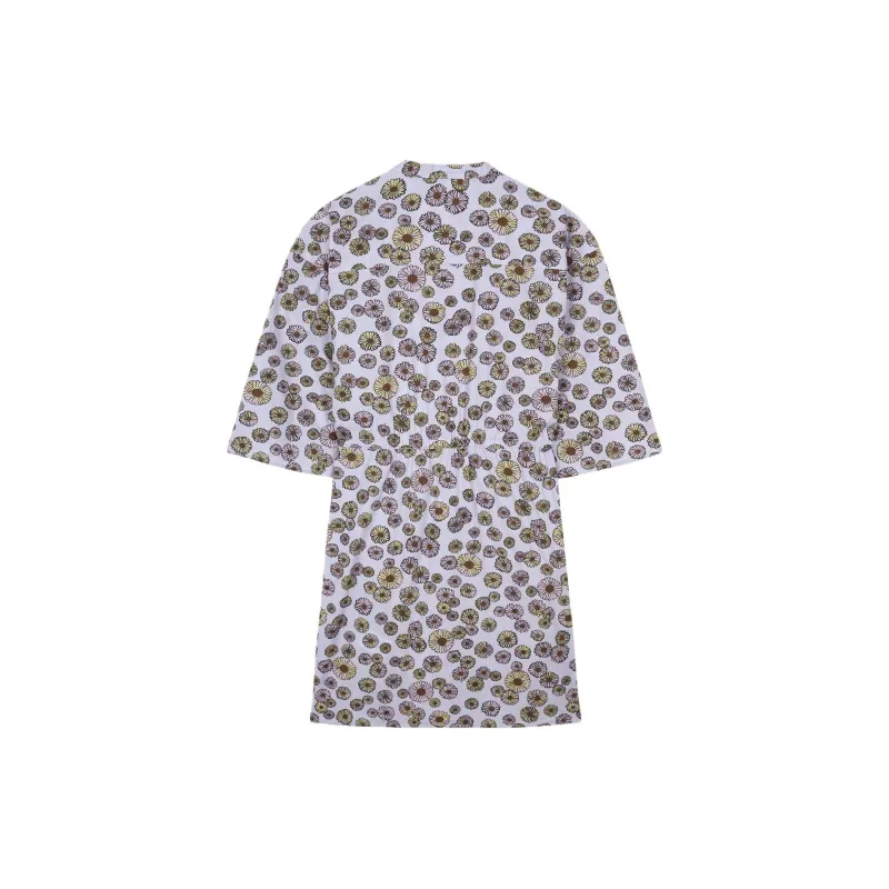 Maison Kitsune SS24 Long-Sleeved Dresses Women's Lavender-1