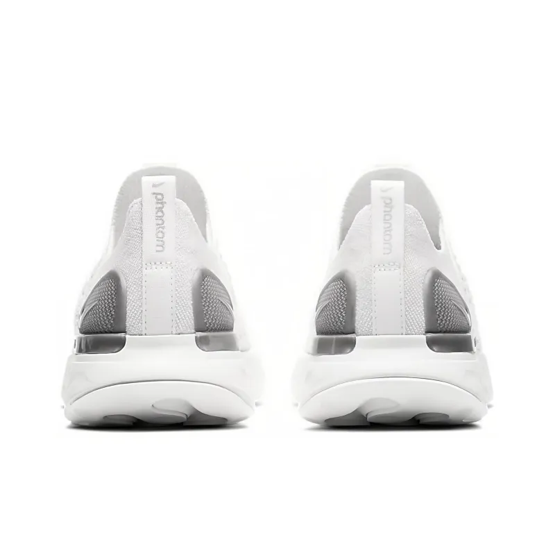 Nike React Phantom Run Flyknit 2 White Pure Platinum Women's-4