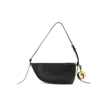 Burberry Mini Shield Leather Shoulder Bag