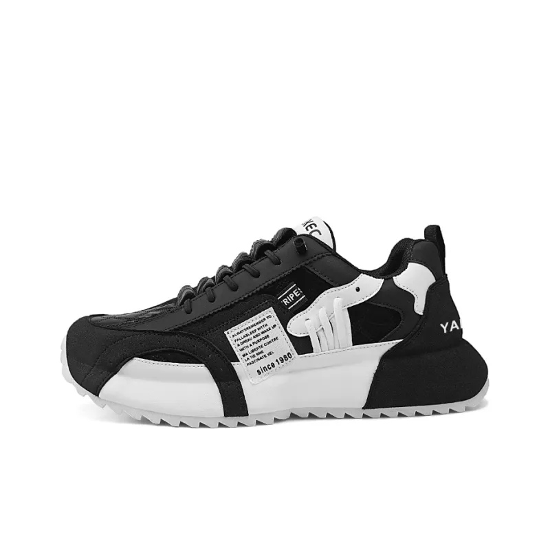 Yalu Shock Absorbers With Slip Resistant Features Low Top Chunky Sneakers Men's-8