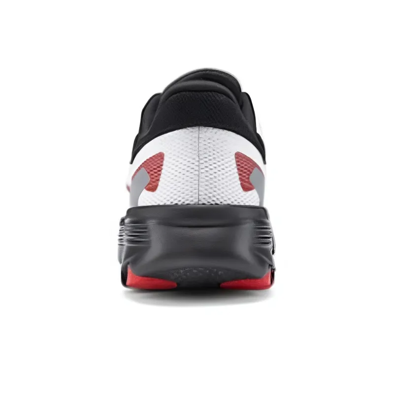 Skechers Cushioning, Wear Resistant Low Top Casual Running Shoes Men's White Gray-3