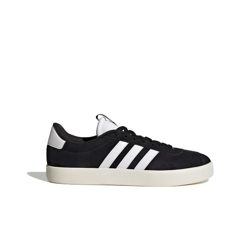 Adidas Vl Court 3.0 Core Black Cloud White Gold Metallic Women's-1