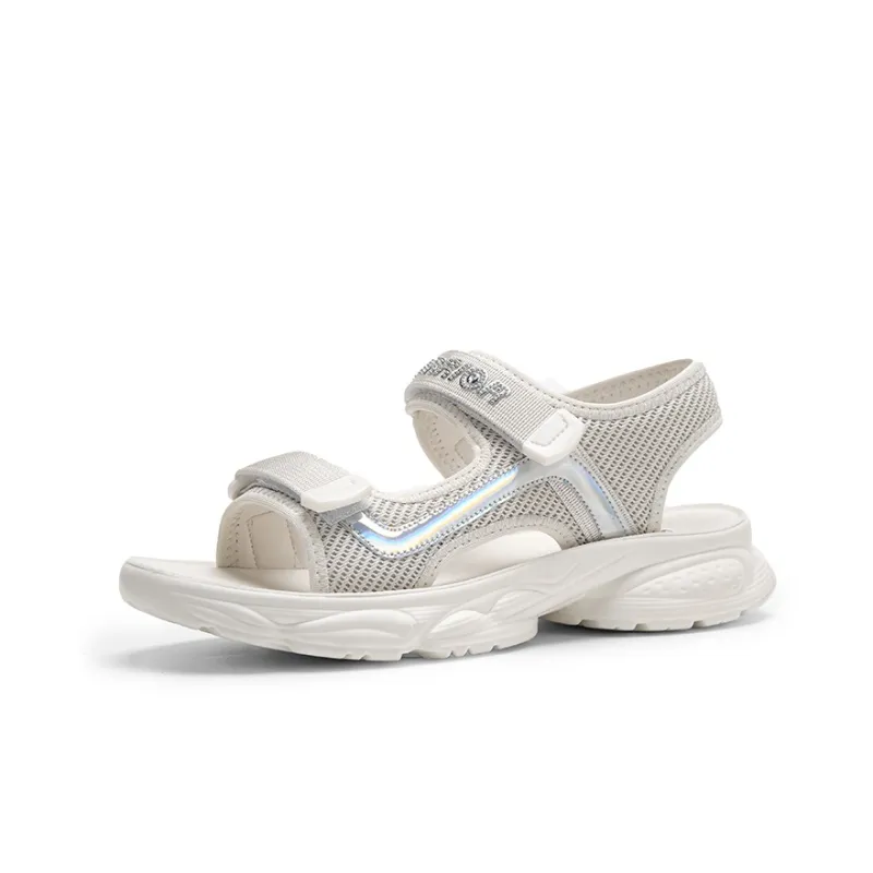 WARRIOR Beach Sandals Women's Beige Silver-1