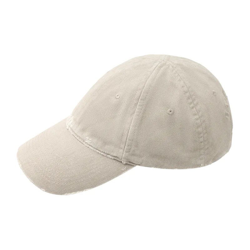 Balenciaga Cotton Baseball Caps Unisex Gray-1