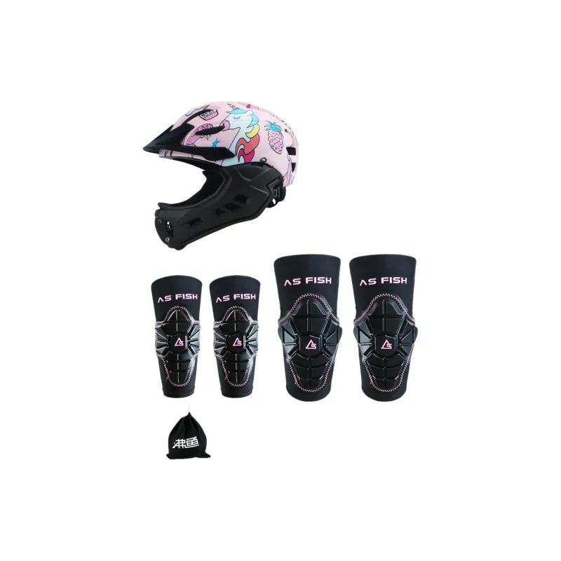 AS FISH Roller Skating Protective Gears-31