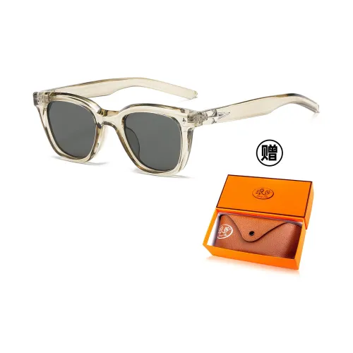 Lanza Square Sunglasses With Polarized Lenses Unisex