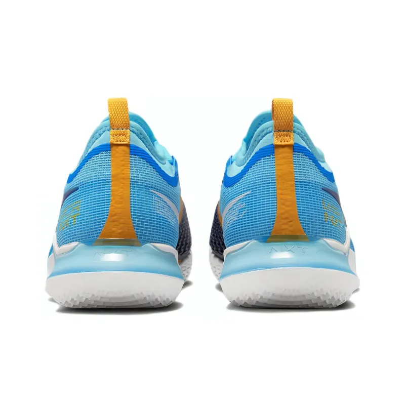 Nike React Vapor Nxt Hc Stadium Tennis Shoe Blue-4