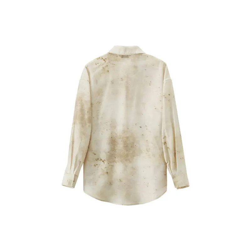 XIANGYING Shirts Women's Camel-1
