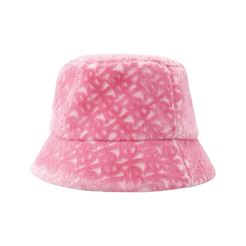 Burberry Cotton Bucket Hats Women's Pink-1