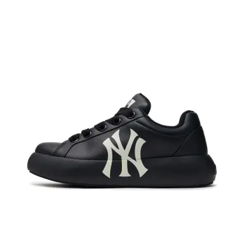 MLB Chunky Classic 24SS Cushioning, Abrasion Resistant, Height Increasing Low Top Casual Shoes Unisex Black