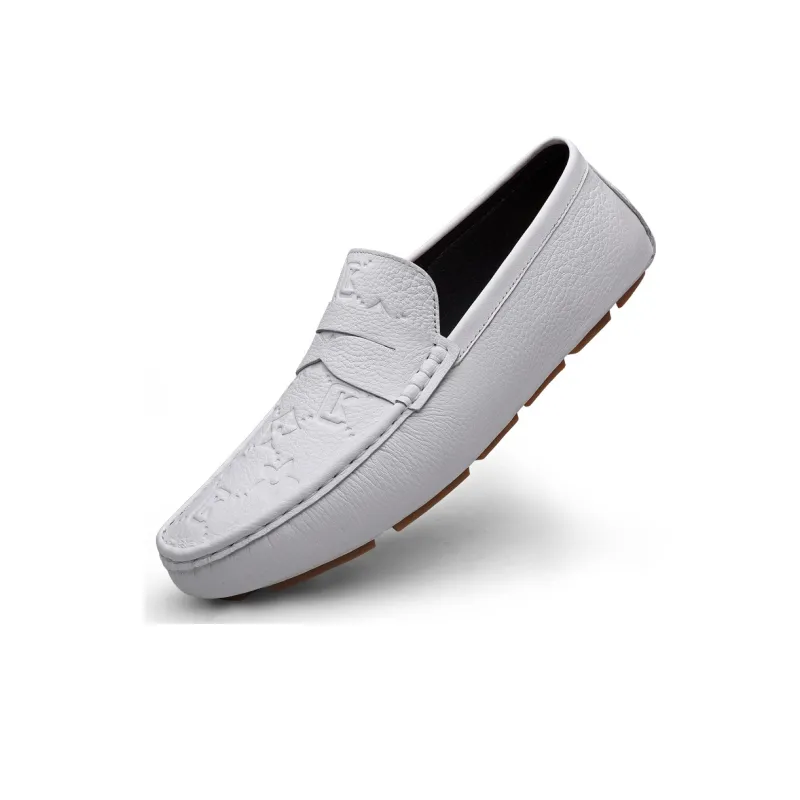 CKVUSAMG Beanie Shoes Men's White-2