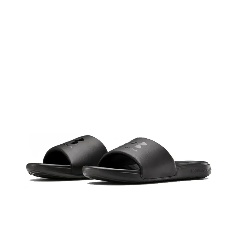 Under Armour Ansa Fixed Slide 'Triple Black'-2