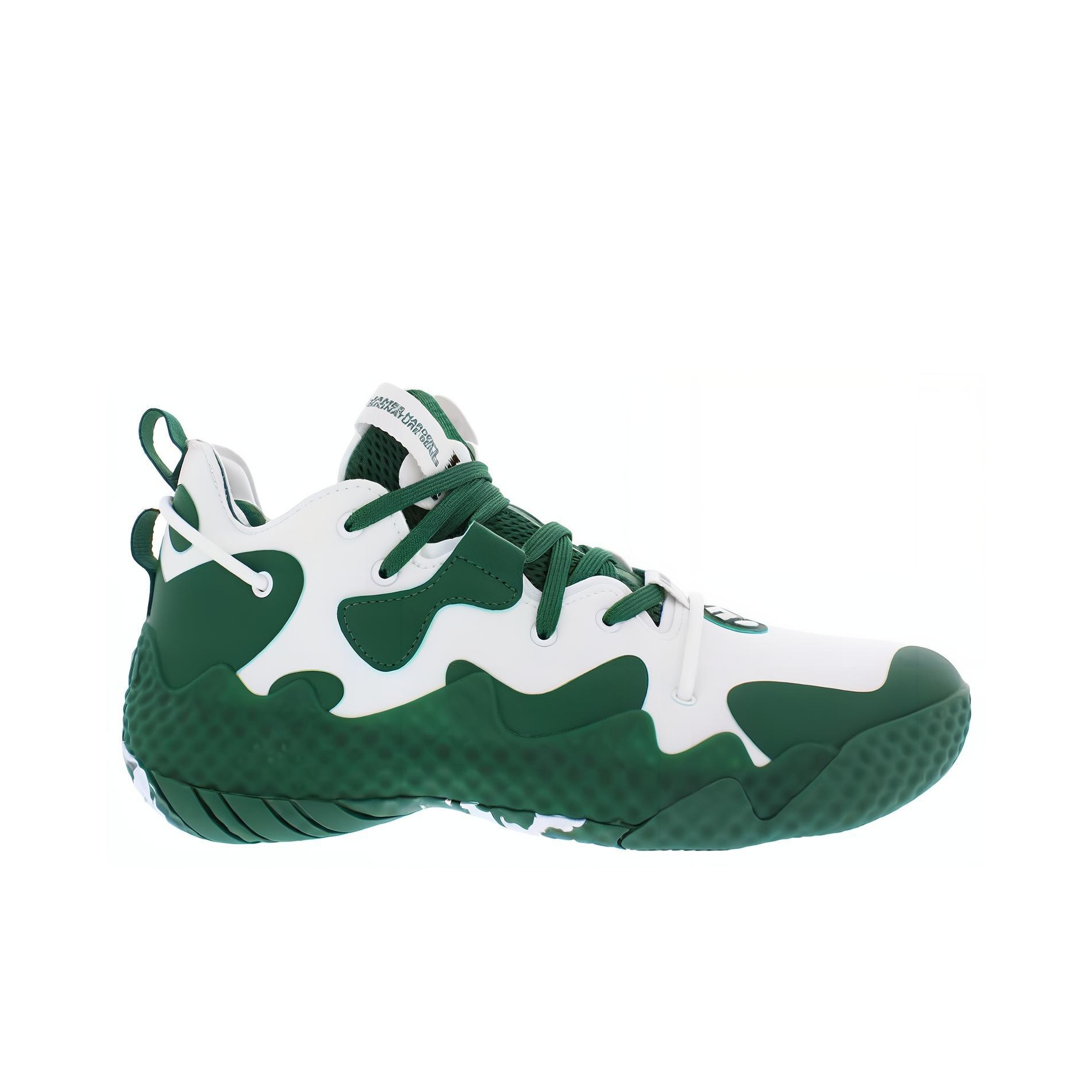 Adidas Harden Vol. 6 'White Green' US M 13.5 - POIZON