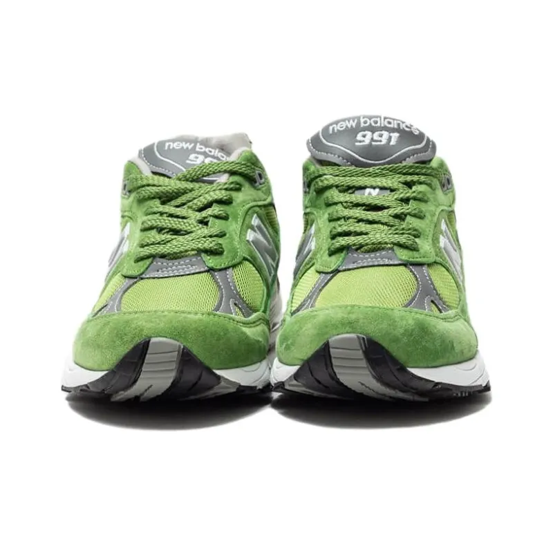 New Balance 991 MiUK Bright Green-2