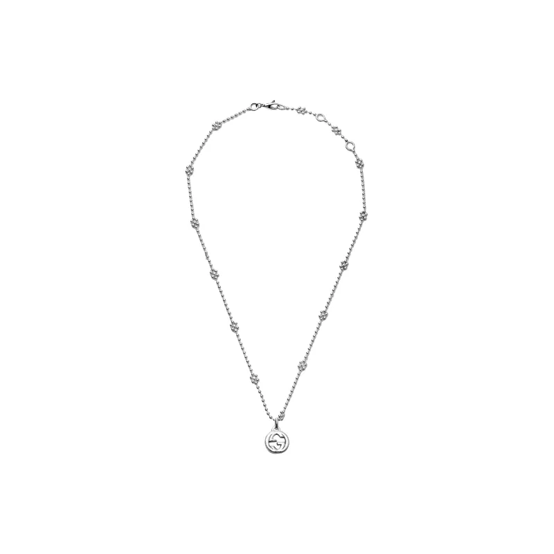 GUCCI Sterling Silver Necklaces Women's Silver-0