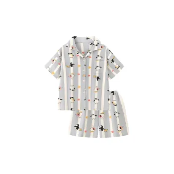 Beast's Secret Pajama Set Women's Gray Blue