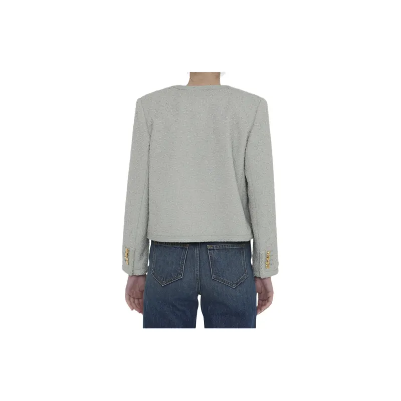 CELINE Chelsea Jacket In Lightweight Natté-1