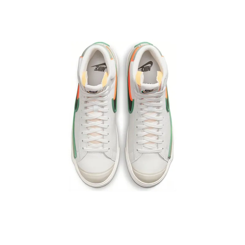Nike Blazer Mid 77 Infinite White Roma Green-3