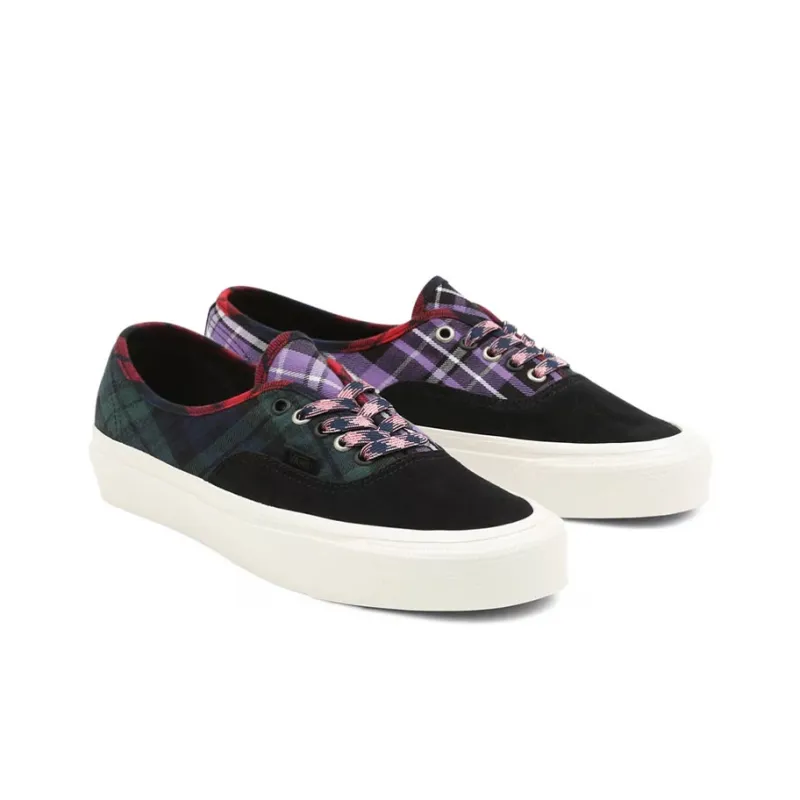Authentic Vans 44 Dx 'Anaheim Factory Black Plaid Mix'-2