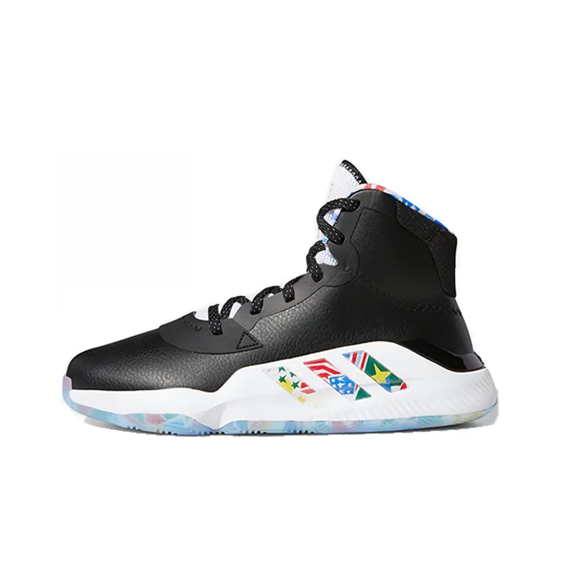 Adidas Pro Bounce 2019 'Black/White/Blue'-0