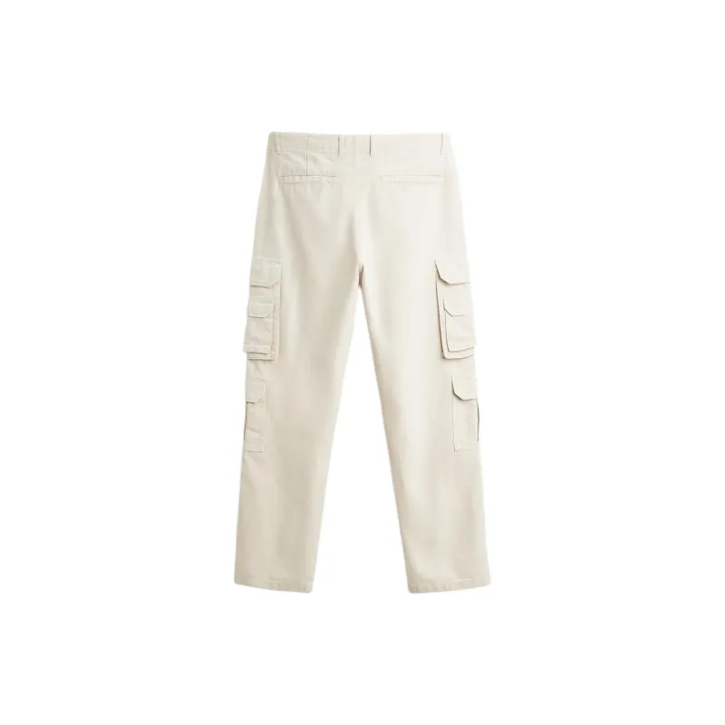 ZARA Casual Pants Men Beige-1