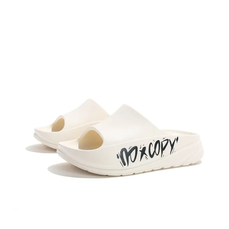 NOCOPY Slide Slippers Unisex Beige-2