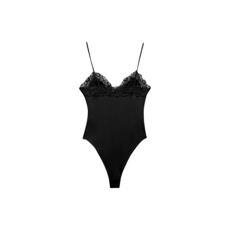 ZARA Bodysuits Women's Black-1