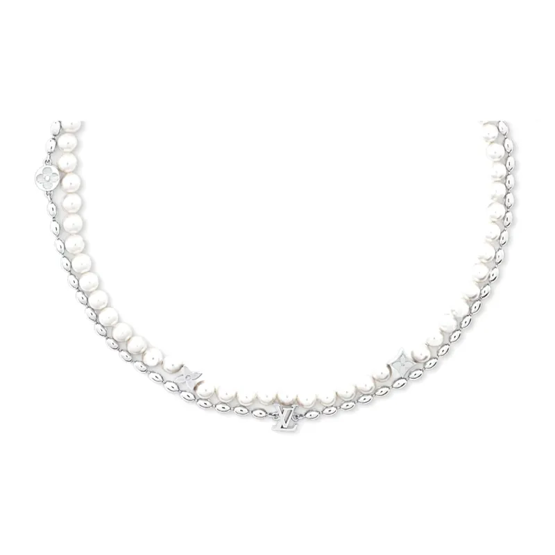LOUIS VUITTON Pearls Fusion Necklace-1
