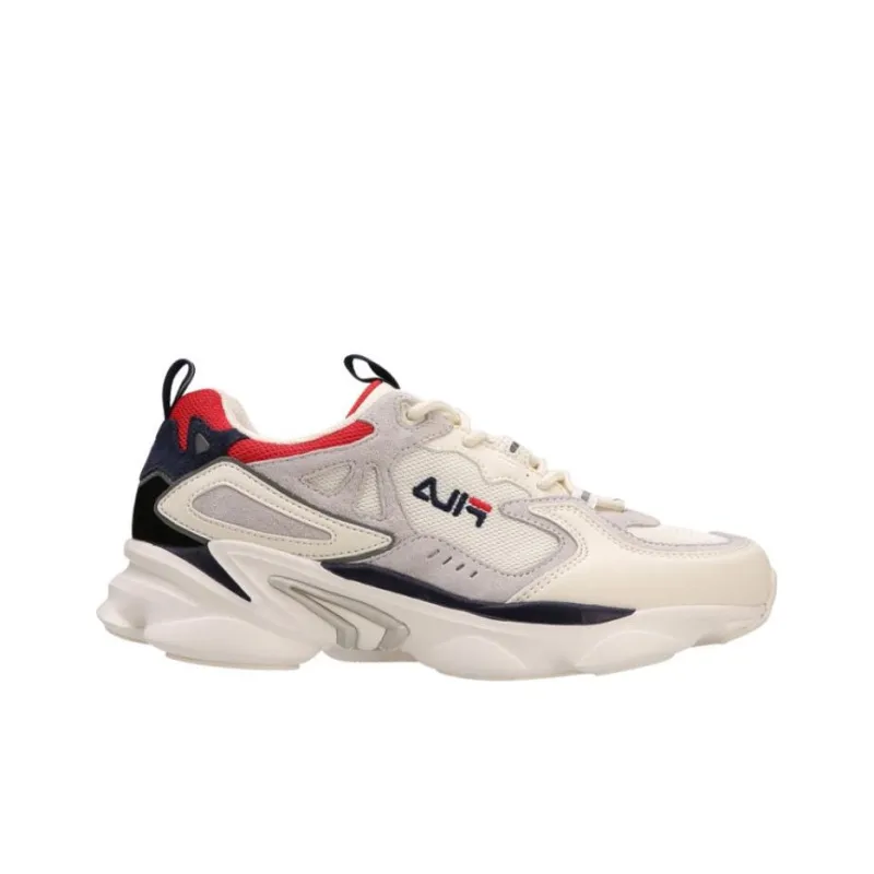 FILA Skipper Retro White/Grey/Red-1