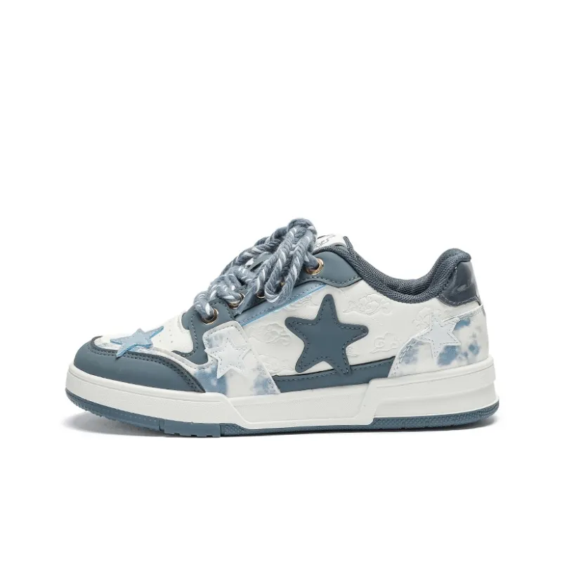 FOREVER 21 Anti-Slip Wear-Resistant Lightweight Breathable Height Increasing Low-Top Skateboard Shoes Unisex-0