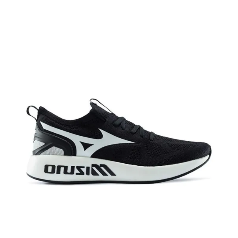 Mizuno Pi Knit Low top 'Black And White'-1