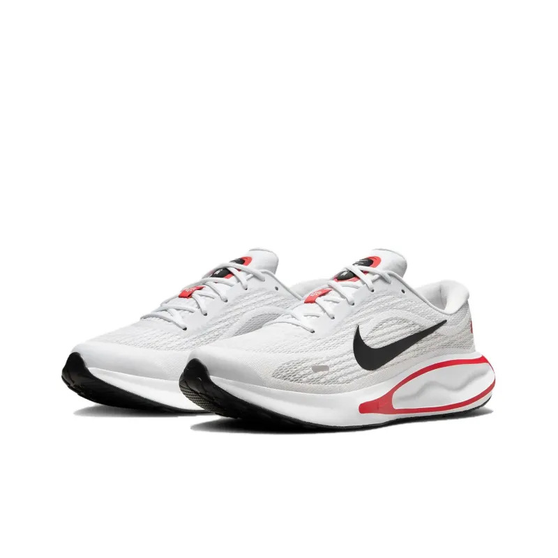 Nike Journey Run White Fire Red Cement Grey Black-2