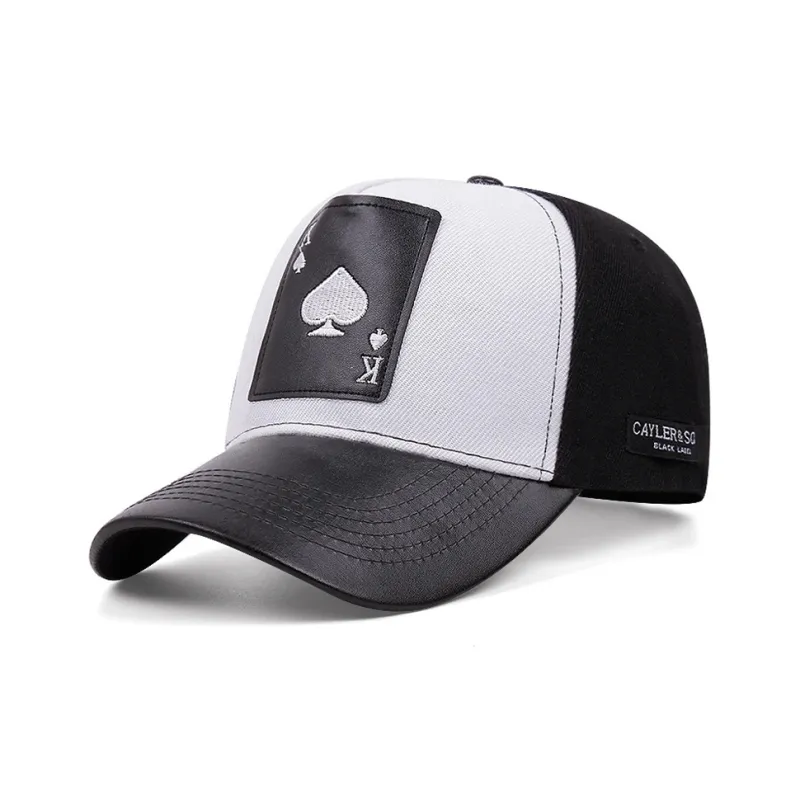AAJF Cotton Spring And Summer Poker Cards Hip Hop Baseball Hats & Caps Outdoor Sports Fashion Versatile Unisex-3
