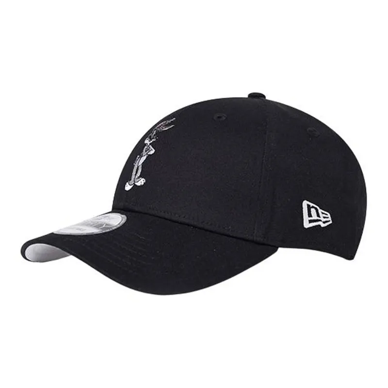New Era Cotton Baseball Caps Unisex Black/Gray/Ecru-0