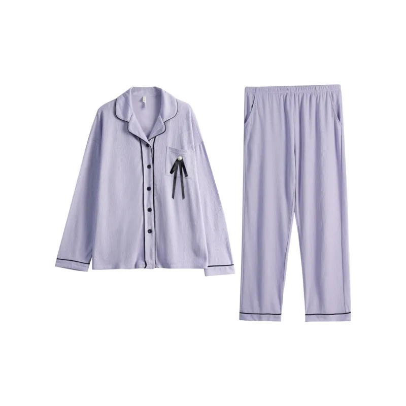 Dorame Pajama Set Women's Light Purple-0