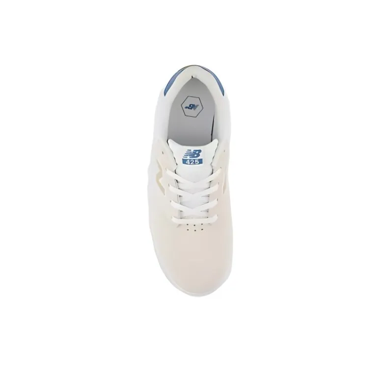 New Balance NB 425 Anti Slip Wear Resistant Low Top Skateboard Shoes Unisex Beige Yellow-3