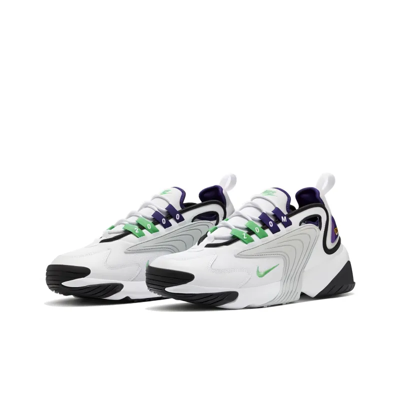 Nike Zoom 2K White Green 'White Court Purple'-2
