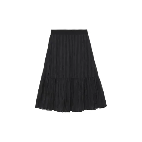 Asuka and new sake Casual Long Skirts Women's Black