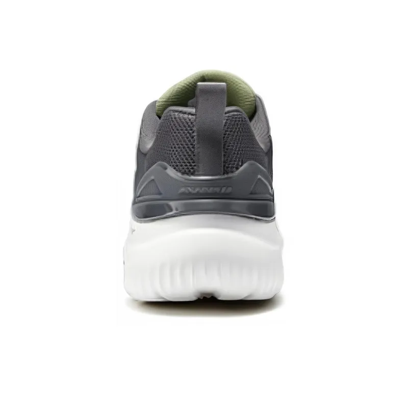 Skechers BOUNDER 2.0 Anti-Slip And Wear-Resistant Breathable Low-Top Casual Running Shoes Men's Gray Green-3