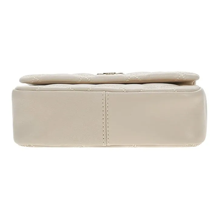 TORY BURCH TB Willa Goatskin Shoulder Bag Crossbody Bag Handbag Women's Cheese White-4