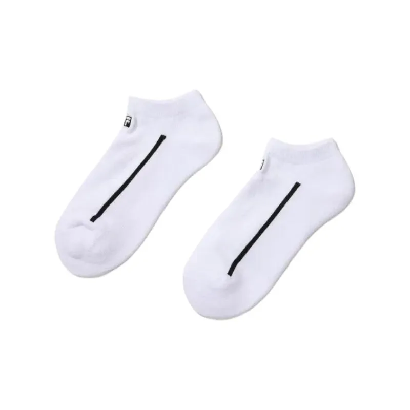 FILA Project Command For Machine Ankle Socks Unisex 2 Pack White-2