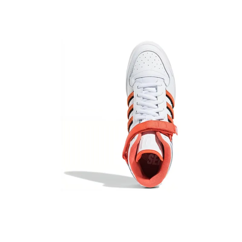 Adidas Originals Forum Mid 'White Orange'-4