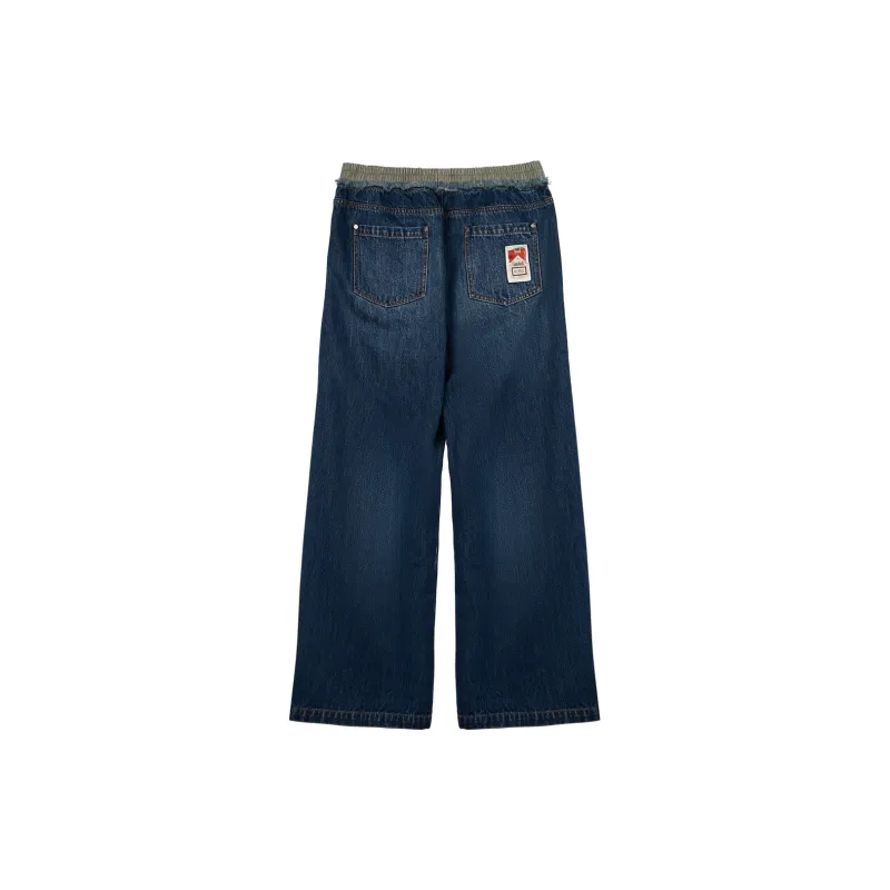 CANOTWAIT_ Jeans Unisex Blue-1