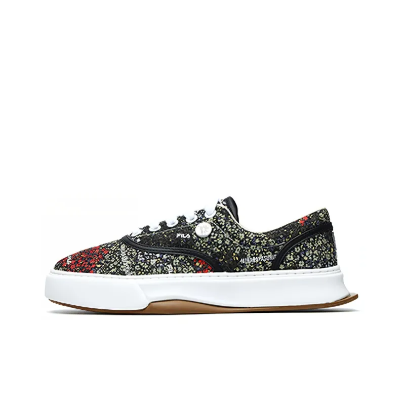 FILA Floral Sneakers Black/Green-0